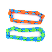 Finger Sensory Toy 24 Links Tracks Snap and Click Fidget Toys for Stress Relief